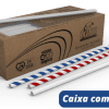 Canudo de Papel com Caixa Personalizada