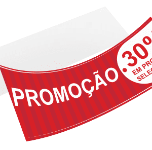 Adesivo para Vitrine Retângulo