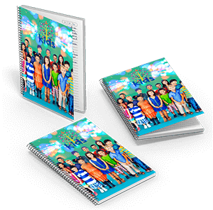 Caderno Pequeno - Capa Dura