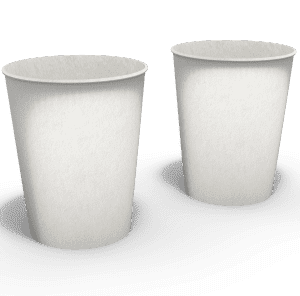 Copo Biodegradável Branco 280ml