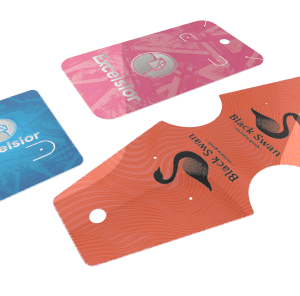 Cartelas para Bijuterias - Couchê 250g - 4,52x5,08cm