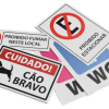 Placas de Sinalização e Informativas