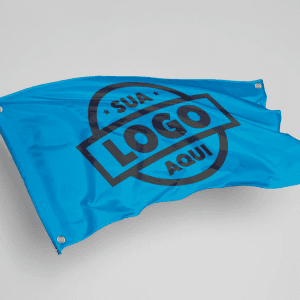 Bandeira em Tecido com 2 Ilhoses
