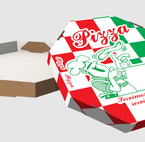 Caixa de Pizza Estampada - 35cm