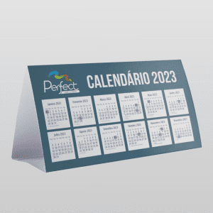 Calendário de Mesa Simples - 81x70mm