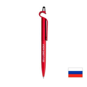 Caneta Rússia Vermelho