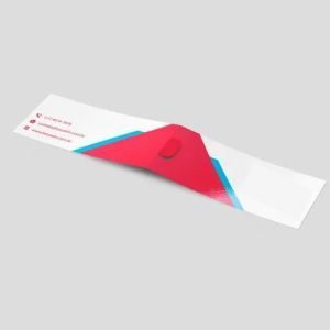 Capa de Carnê com Orelha - Couchê Brilho 250g