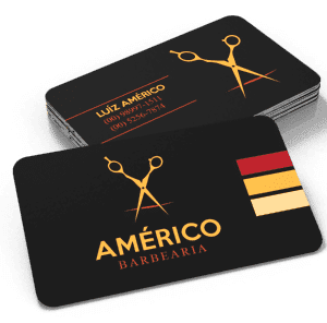 Cartão de Fidelidade Couchê 300g - Laminação Holográfica - 04 Cantos Arredondados