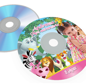 Adesivos para CDs e DVDs