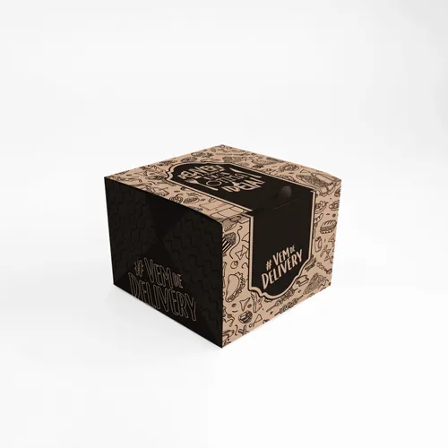 Embalagem Box Antivazamento em Kraft – 90x125mm – Gráfica PGW
