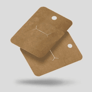 Cartela para Bijuterias - Kraft 280g -1 Acessório