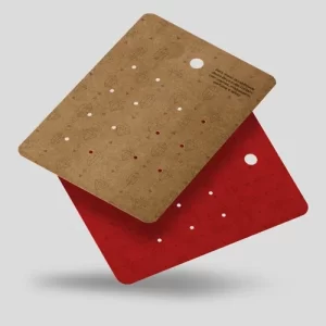 Cartela para Brincos - Kraft 280g - Semaninha