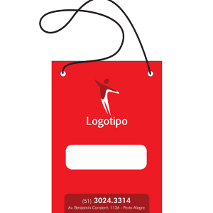 Credencial para Evento - Couchê 300g - 100x140mm