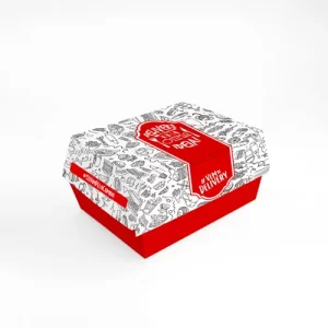 Embalagem Multiuso para Hambúrguer, Lanches e Doces - 77x110mm