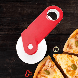 Cortador de Pizza Personalizado - Vermelho