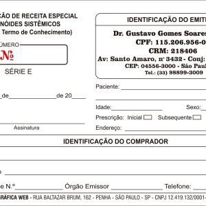 Receituários Personalizados - Branco - Retinóides