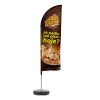 Wind Banner Personalizado Modelo Faca - 650x1900mm
