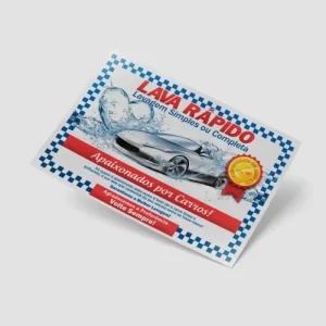 Tapete de Papel para Lava Rápido Sem Personalização - Sulfite 56g