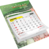 Folhinha com Bloco de Calendário - Couchê 300g - Sem Verniz - 27x20cm