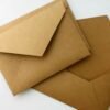 Envelopes Personalizados - Kraft 135g - Carta - 11,3x23cm