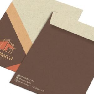 Envelopes Personalizados - Reciclato 90g - Saco Extra Grande - 26x36cm