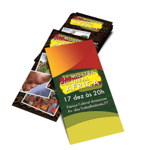 Filipetas - Couchê 120g - Sem Verniz