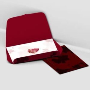 Convite de Casamento Clássico 06 - Pequim Estampado