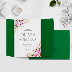 Convite de Casamento Clássico 10 - Buenos Aires