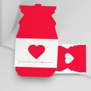 Convite de Casamento Romântico 05