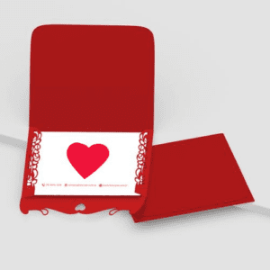 Convite de Casamento Romântico 08 - Pequim