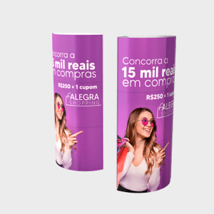 Totem Elíptico Dobrável