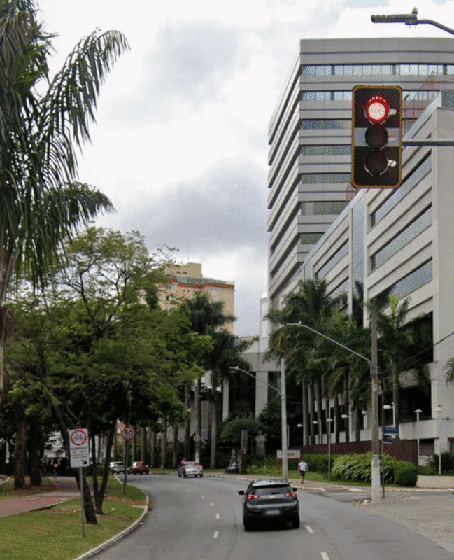 grafica na Avenida Hélio Pellegrino