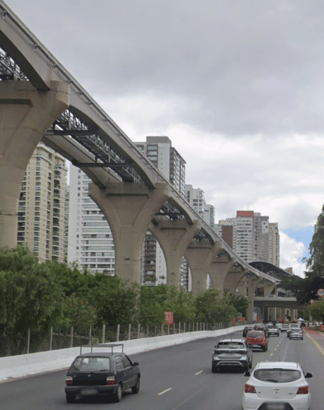 grafica na Avenida Jornalista Roberto Marinho