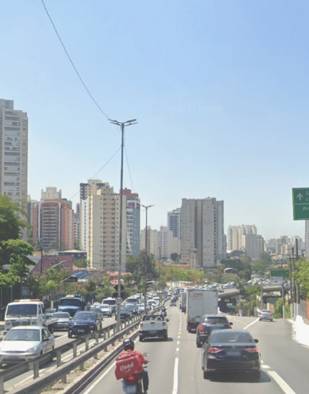grafica na Avenida Washington Luis